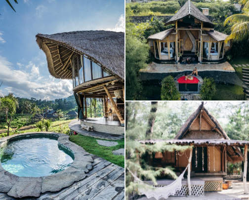 Heavenly Bali AirBnBs Perfect for a Dream Honeymoon cover photo collage