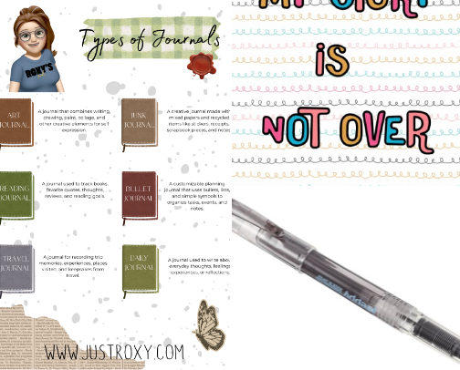 Journaling cover photo collage