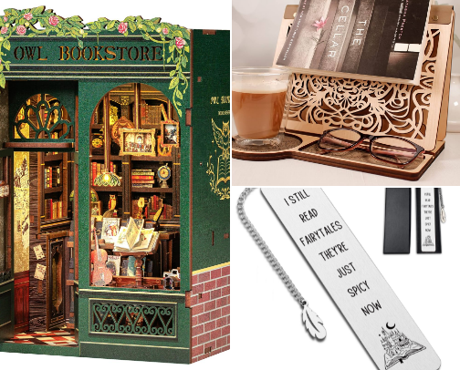 Gifts for bookworms cover photo collage