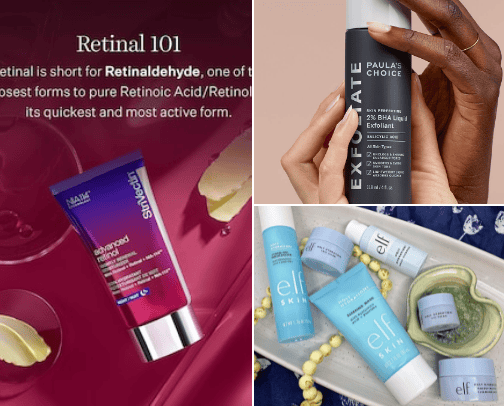 SKINCARE 🫧 cover photo collage