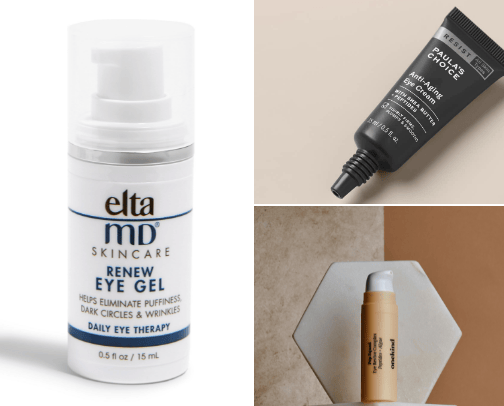 Eye creams that actually work! cover photo collage