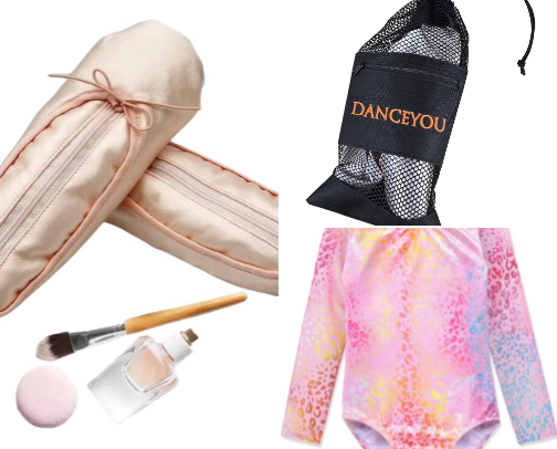 Extra curricular items ⚽️ ⚾️ 🩰 🤸🏽‍♀️ cover photo collage