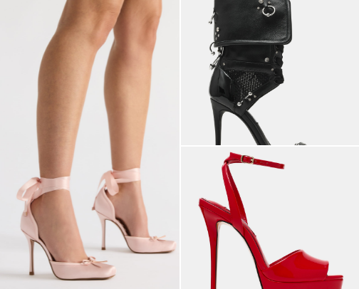Sexiest Stilettos: Legs for Days 👠🔥 Pumps, Strappy Sandals & Show Stopping Boots ✨ cover photo collage