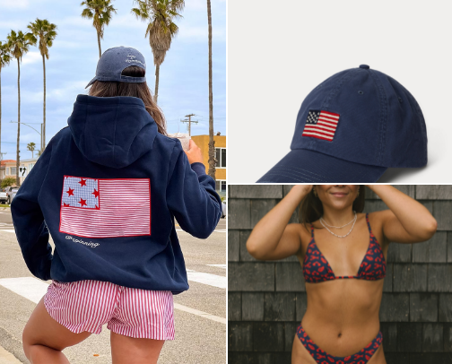 east coast summer 🦞🐚🇺🇸 cover photo collage