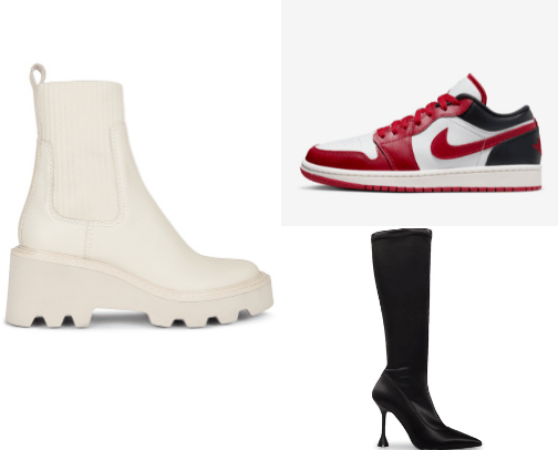 Shoes cover photo collage