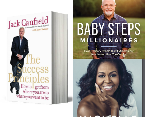 The Books That Got Me Unstuck cover photo collage