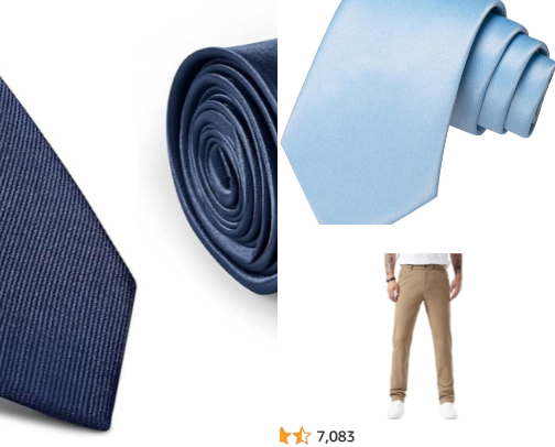 Mens clothes / shoes cover photo collage