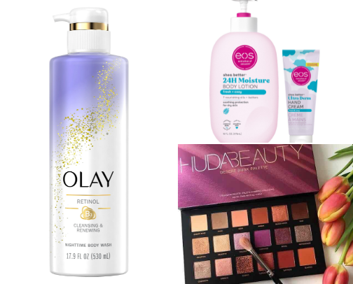 Beauty Products For My Flawless Skin and Makeup 😁💜 cover photo collage
