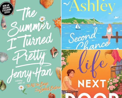 Romance- Summer vibes Books cover photo collage