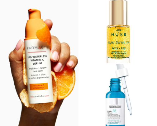 Skin care - Best Serums cover photo collage