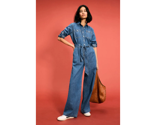 Jumpsuit comfortable fashion cover photo collage