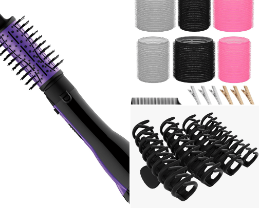 Hair cover photo collage
