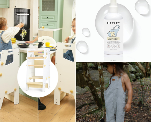 Toddler must haves + helpful things 🧸🎨 cover photo collage
