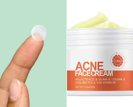 Pimple relief cover photo collage
