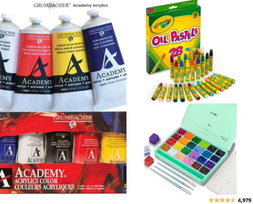 My 2024 favs (art edition) cover photo collage