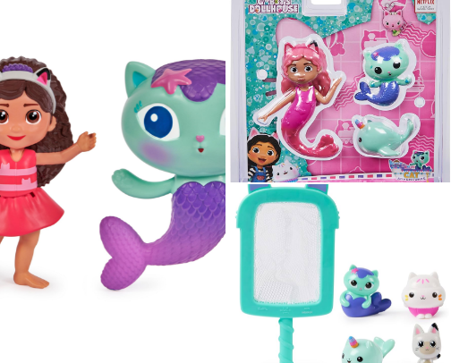 Gabby Dollhouse  Bath Time 🫧 cover photo collage