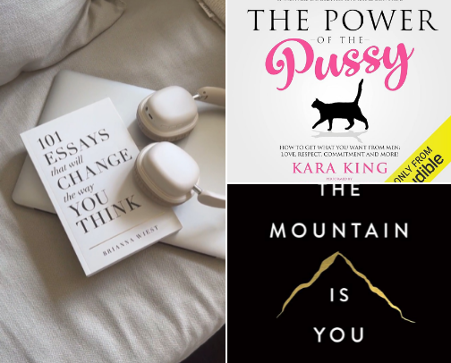 Becoming Her: Books Edition cover photo collage