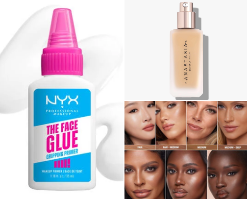 Favorite Beauty Products cover photo collage