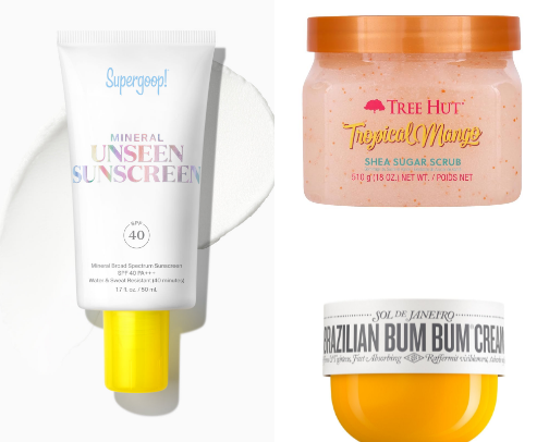Your Summer Glow-Up Guide cover photo collage