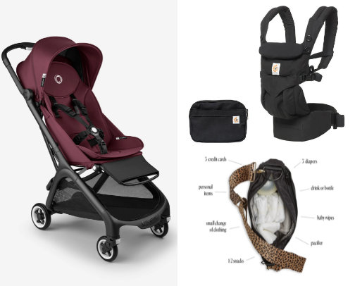 Top 10 Life-Savers for Travelling with a baby cover photo collage