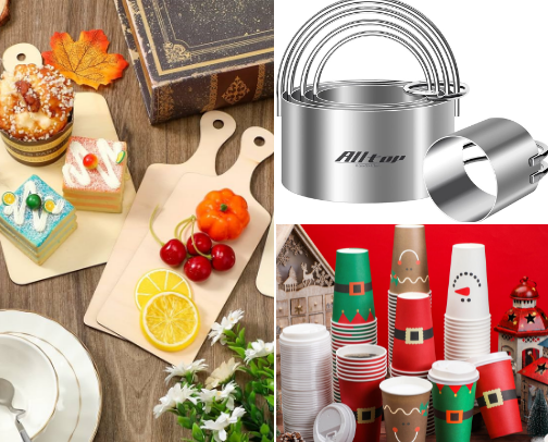 Holiday products cover photo collage