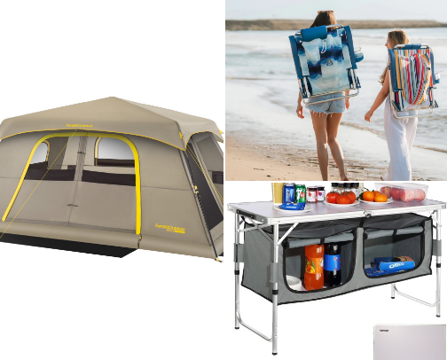 Camping Essentials cover photo collage