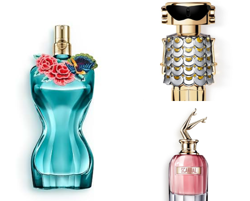Women’s Perfumes cover photo collage