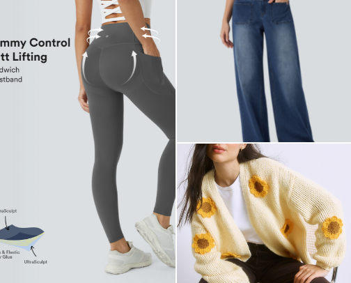 Plus size fashion cover photo collage