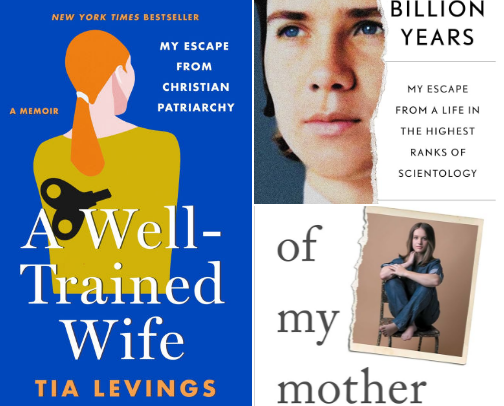 Cults, Curiosity, and Can’t-Put-Down Reads cover photo collage