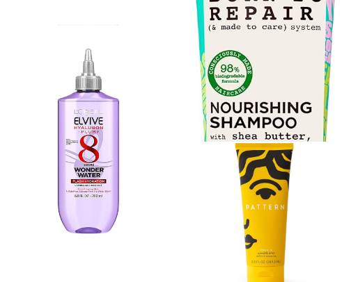 Hydrating hair care staples cover photo collage