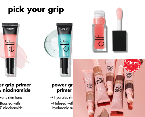 Everyday Products from ELF cover photo collage