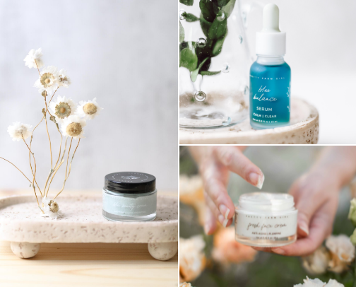 My fav skincare products I use daily cover photo collage