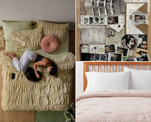 dorm essentials cover photo collage