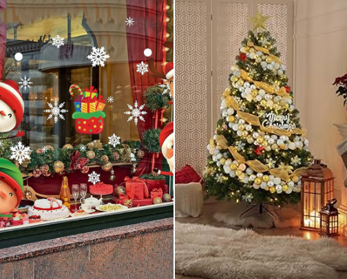 Everything for Christmas: Gifts, Decorations, Food & Festive Must-Haves cover photo collage