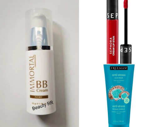 Produk kecantikan cover photo collage