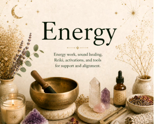 Energy, Consciousness & Spiritual Tools cover photo collage