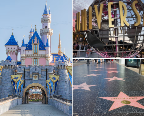 best places to visit in LA cover photo collage
