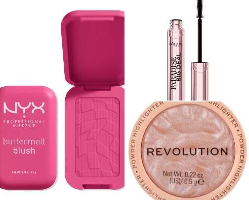 Make-Up Products of The Season cover photo collage