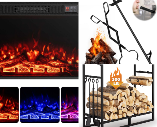 Fireside Flare cover photo collage