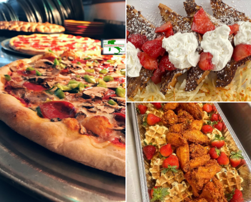 My top Greensboro NC FOOD recs and hidden gems 💎 ✨ cover photo collage