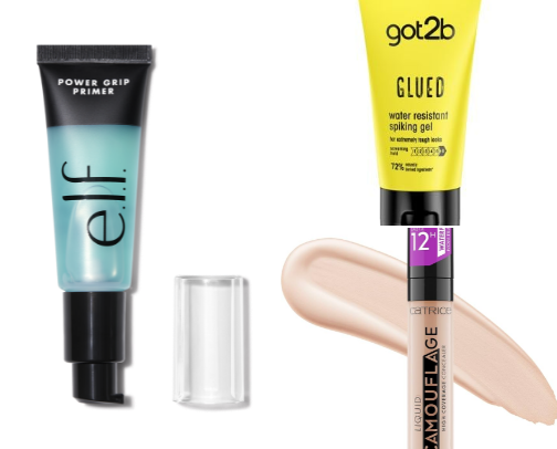 Everyday makeup favorites cover photo collage