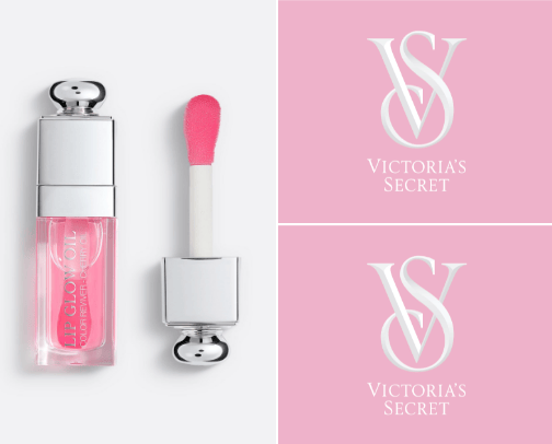 Sephora and viktorija sicret cover photo collage