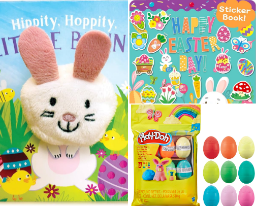 Easter Basket fillers for Young Kids cover photo collage