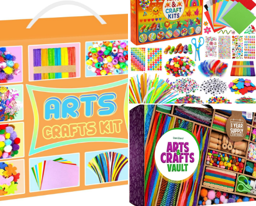 Best Gifts for Crafty Kids Who Love to Create cover photo collage