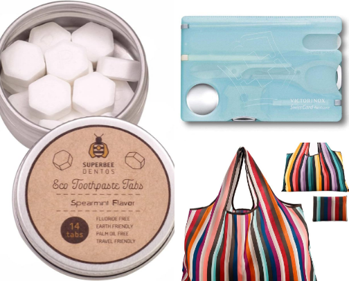Favorite Travel Essentials cover photo collage