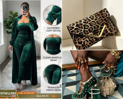 Shein Birthday Fit cover photo collage