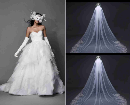 FULL BRIDAL WARDROBE cover photo collage