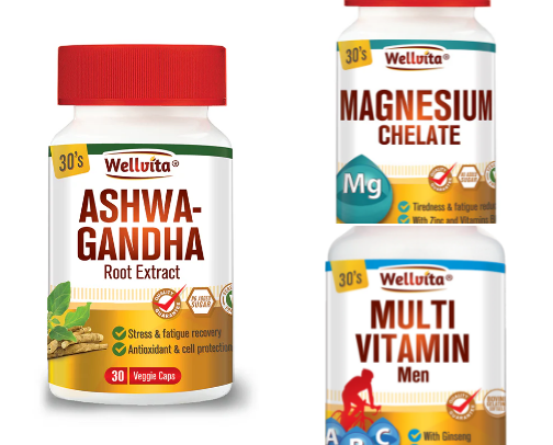 Suplements & Vitamins for Every Day cover photo collage