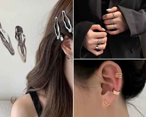 Jewellery and accessories under $10✨🩰🧖🏻‍♀️ cover photo collage