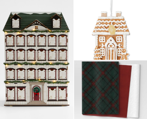 Ralph Lauren Style Christmas cover photo collage